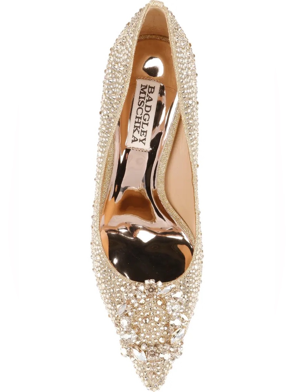 Badgley Mischka Collection Cher II Pointed Toe Pump - Size US 8.5 - Picture 2 of 5